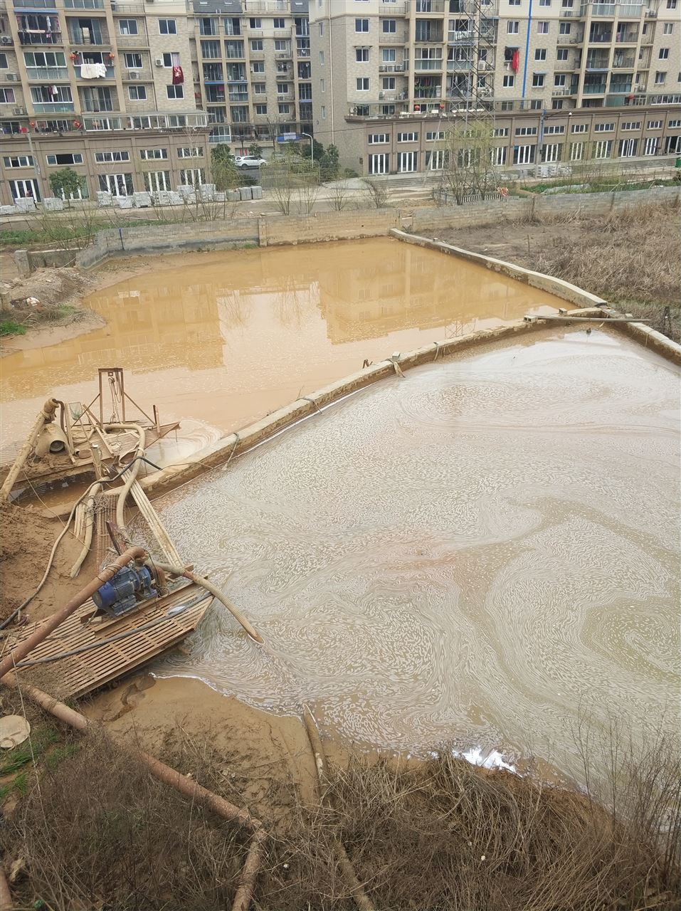 黄岩沉淀池淤泥清理-厂区废水池淤泥清淤